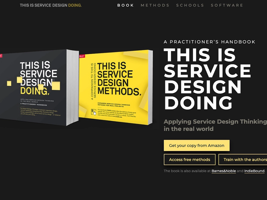 This is Service Design Doing website